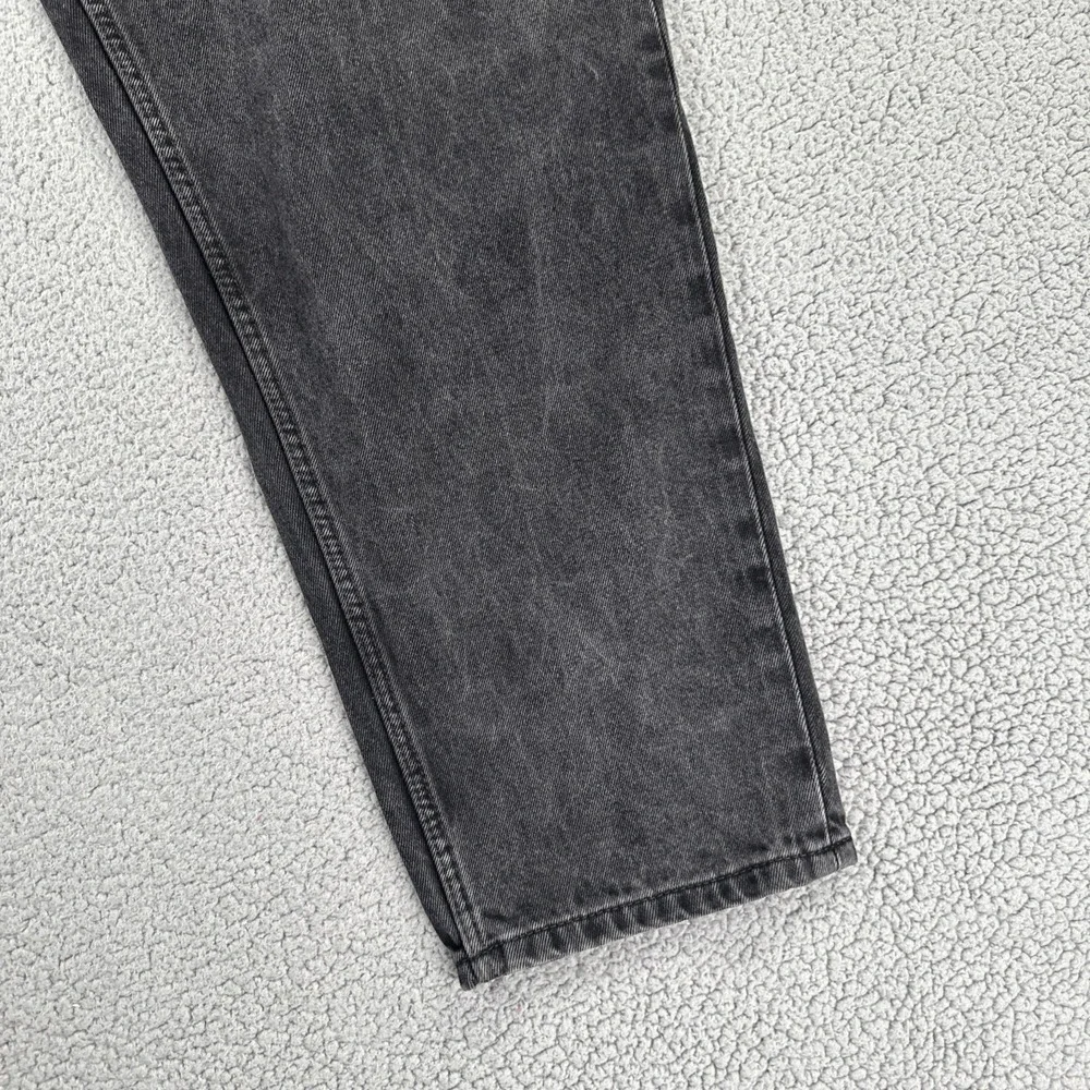 Levi's 560 Loose Fit Tapered Leg Jeans Men 38x34 Black Baggy Marbled Denim